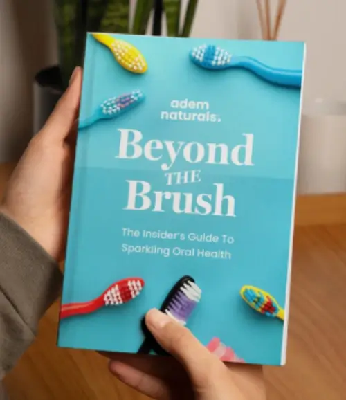 ProvaDent Digital Bonus #1: 'Beyond the Brush – The Insider's Guide to Sparkling Oral Health' eBook cover.